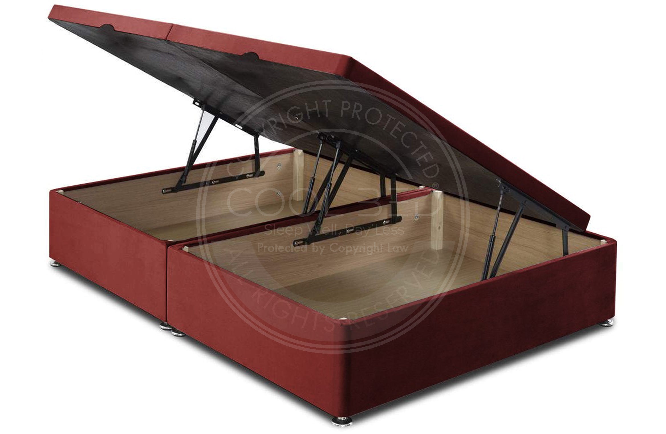 Ottoman Divan Bed Base & Wispa Headboard