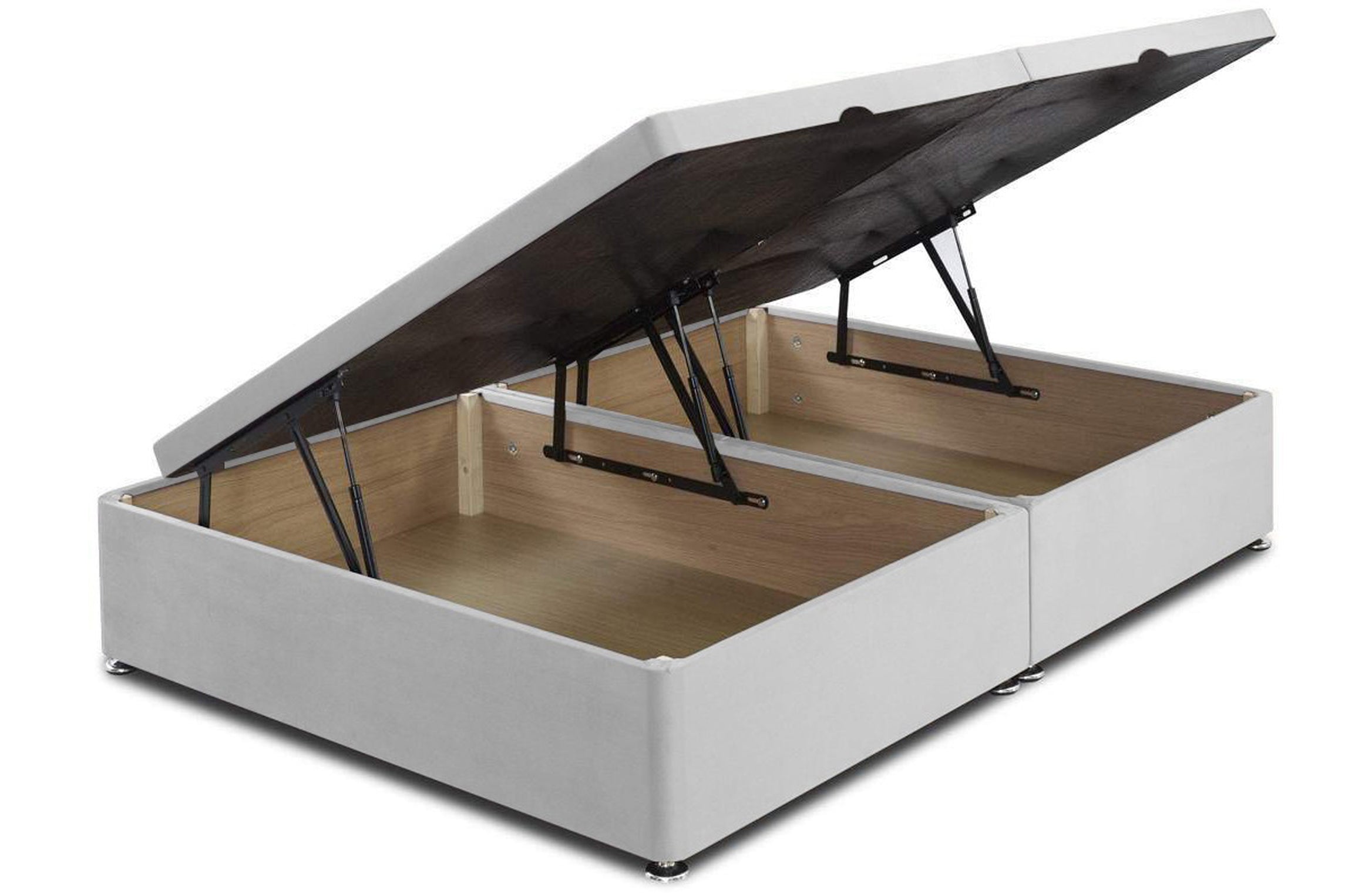 Chesterfield Ottoman Bed Base Set with Headboard