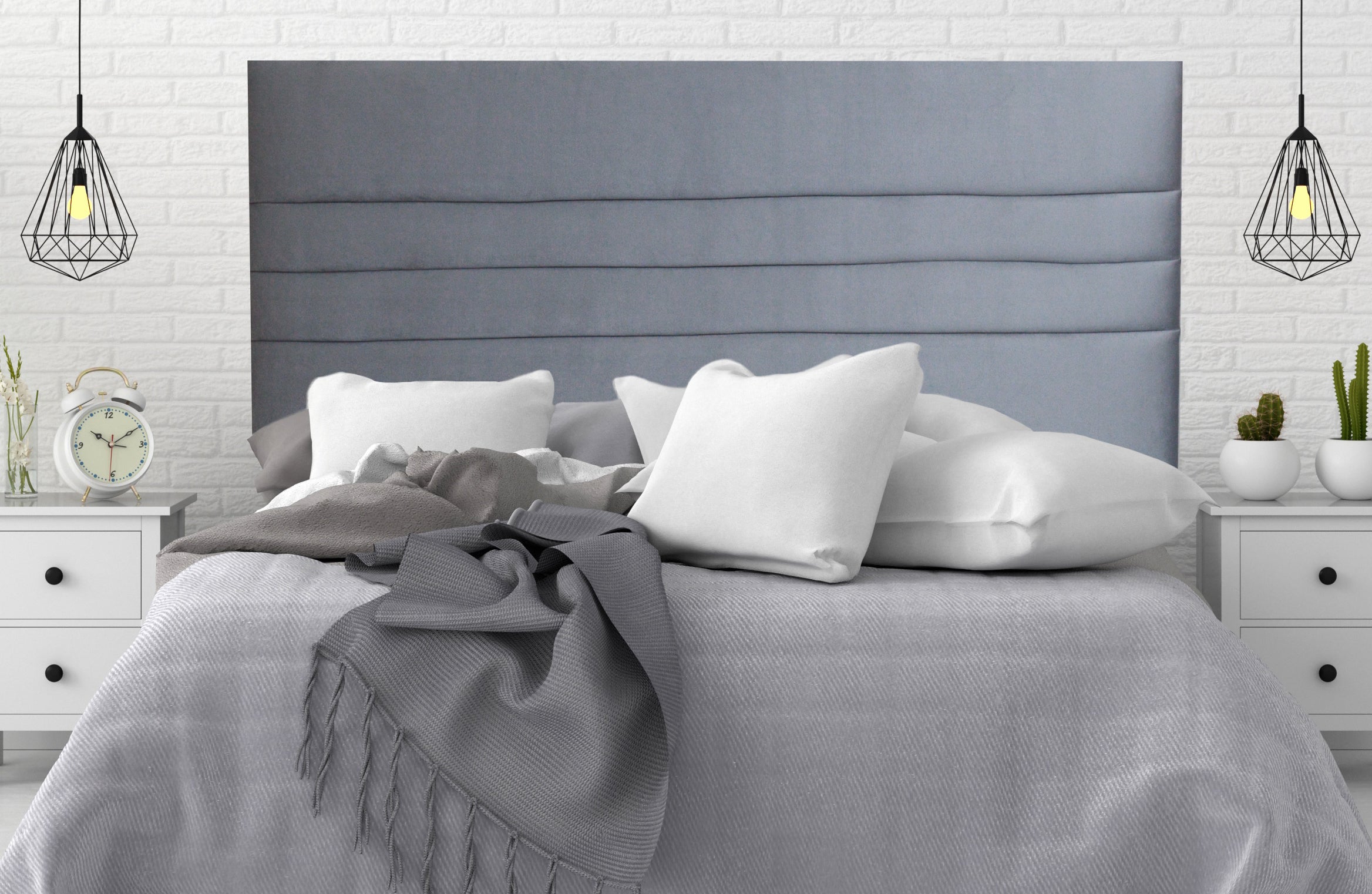 Mint Upholstered Headboard