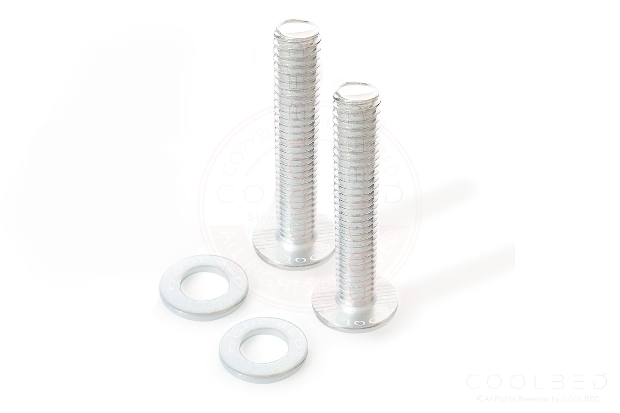 M8 x 40mm Headboard Bolts Screw and M8 (8mm) Flat Washers