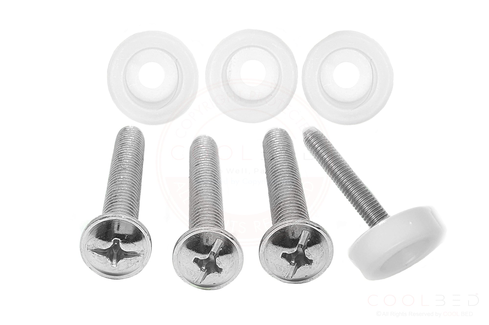 M8 x 50mm Headboard Bolts Screw and Washers