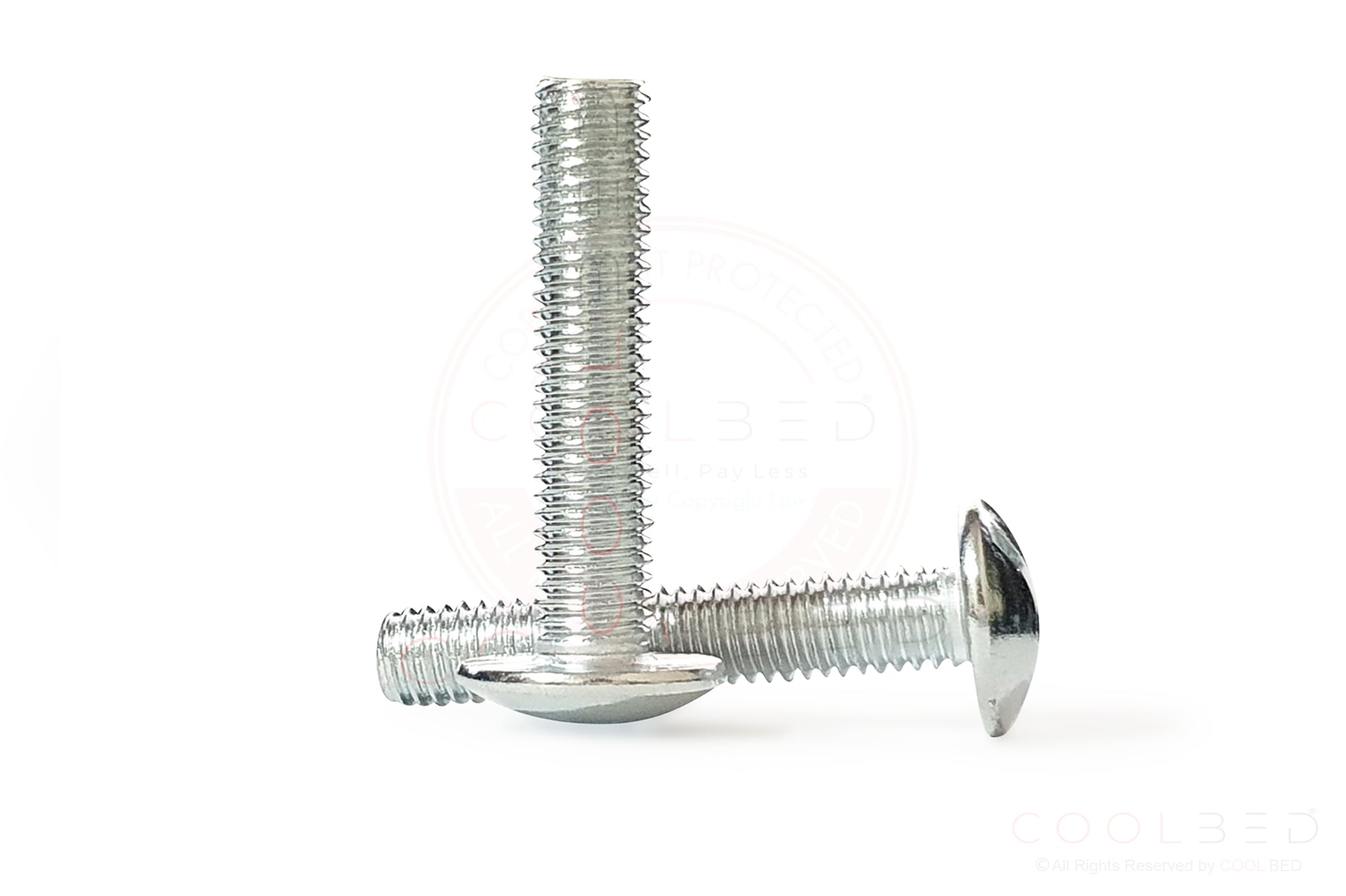 M8 x 40mm Headboard Bolts Screw and M8 (8mm) Flat Washers