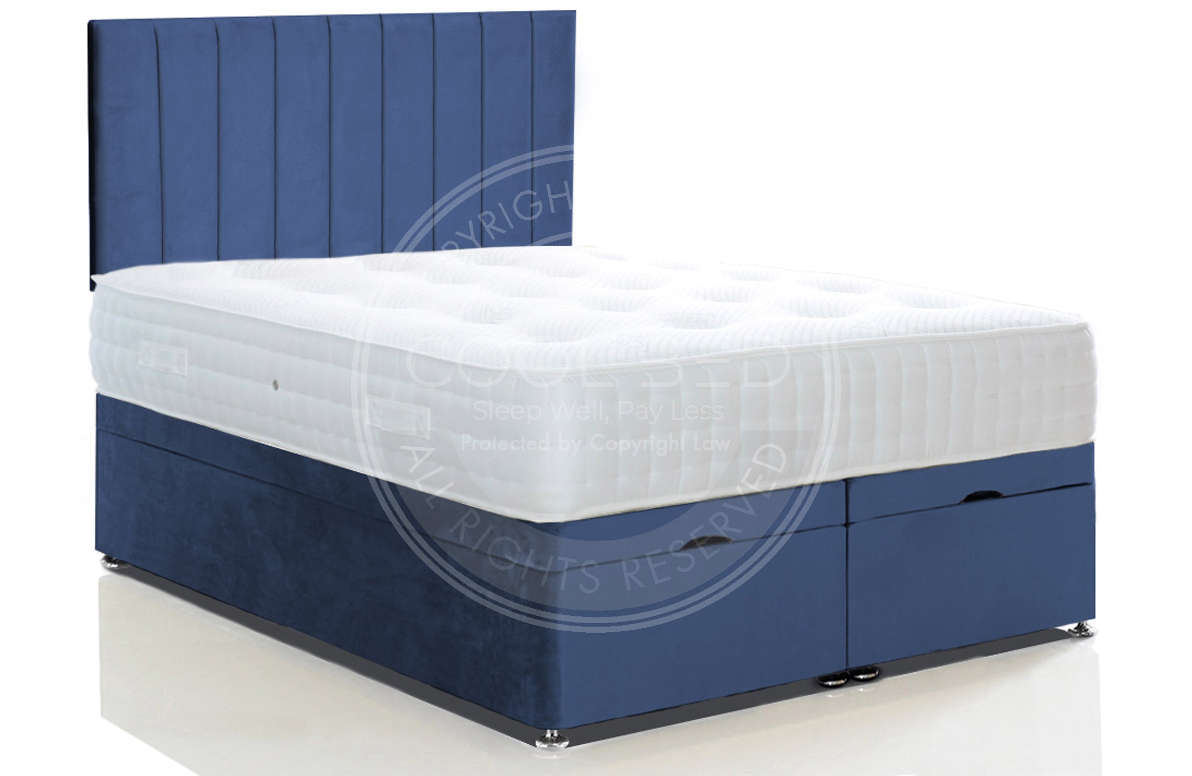 Ottoman Divan Bed Base & Aero Headboard