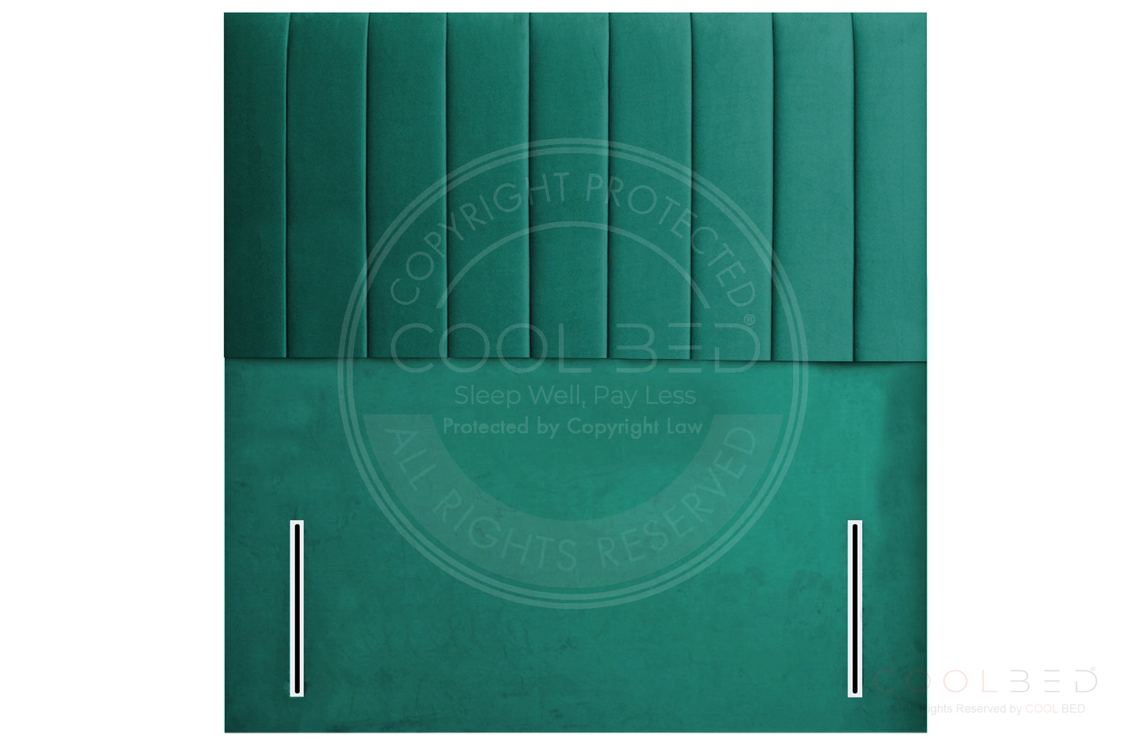 Aero 54" Floor Standing Upholstered Headboard