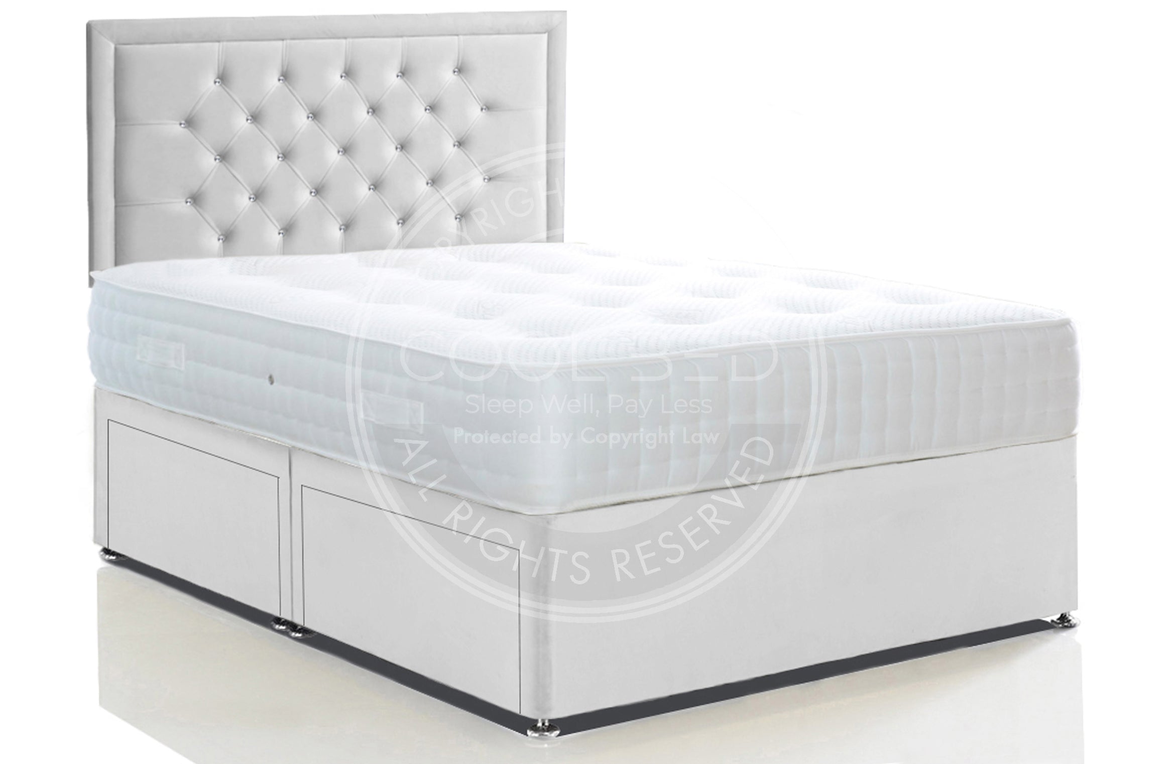 Divan Bed Base and Miami Headboard