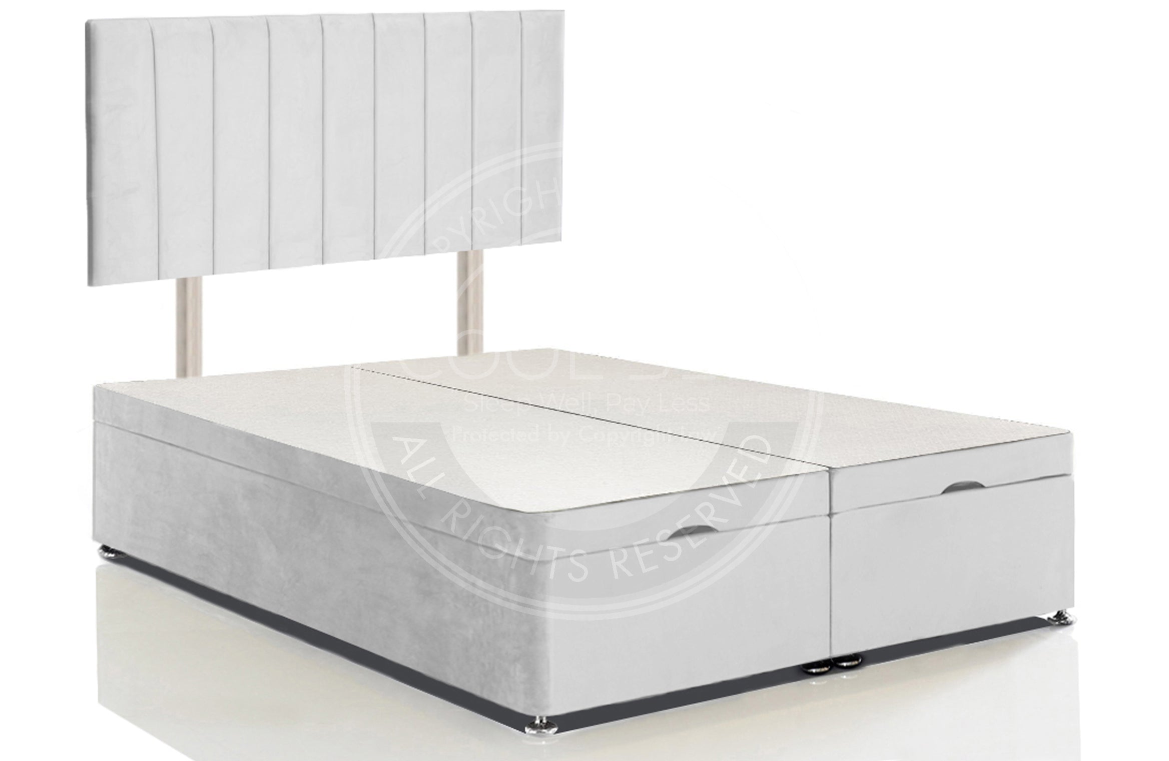 Ottoman Divan Bed with Mattress & Aero Headboard