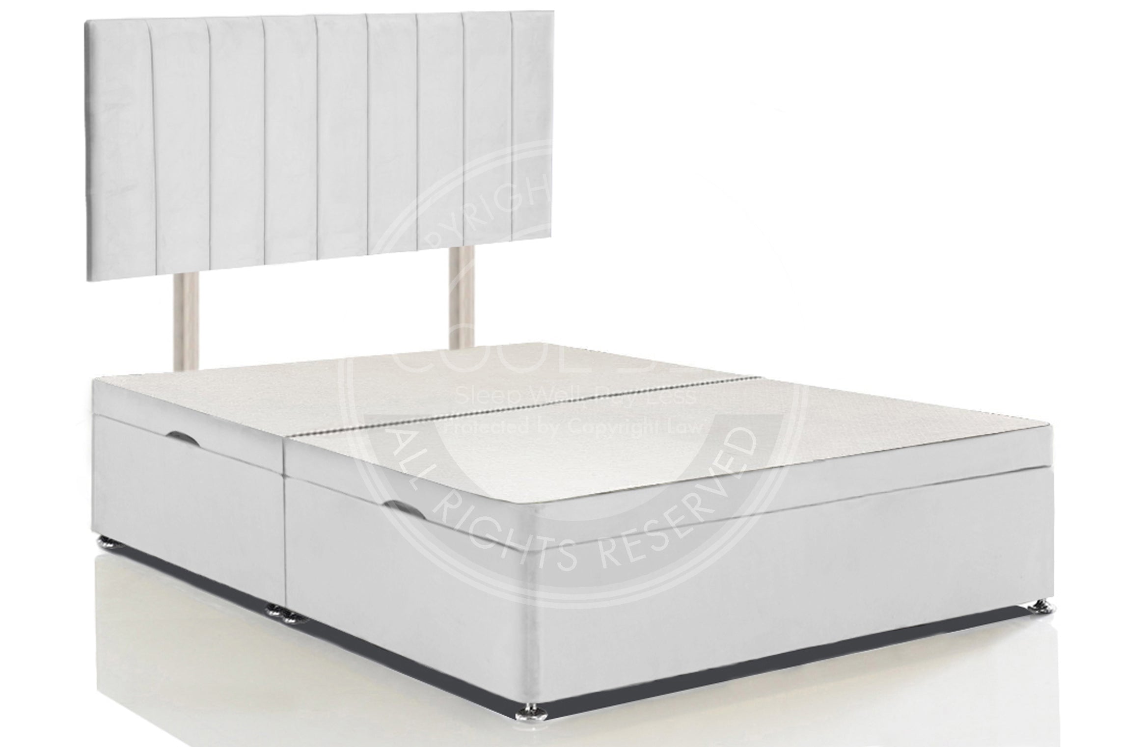 Ottoman Divan Bed with Mattress & Aero Headboard