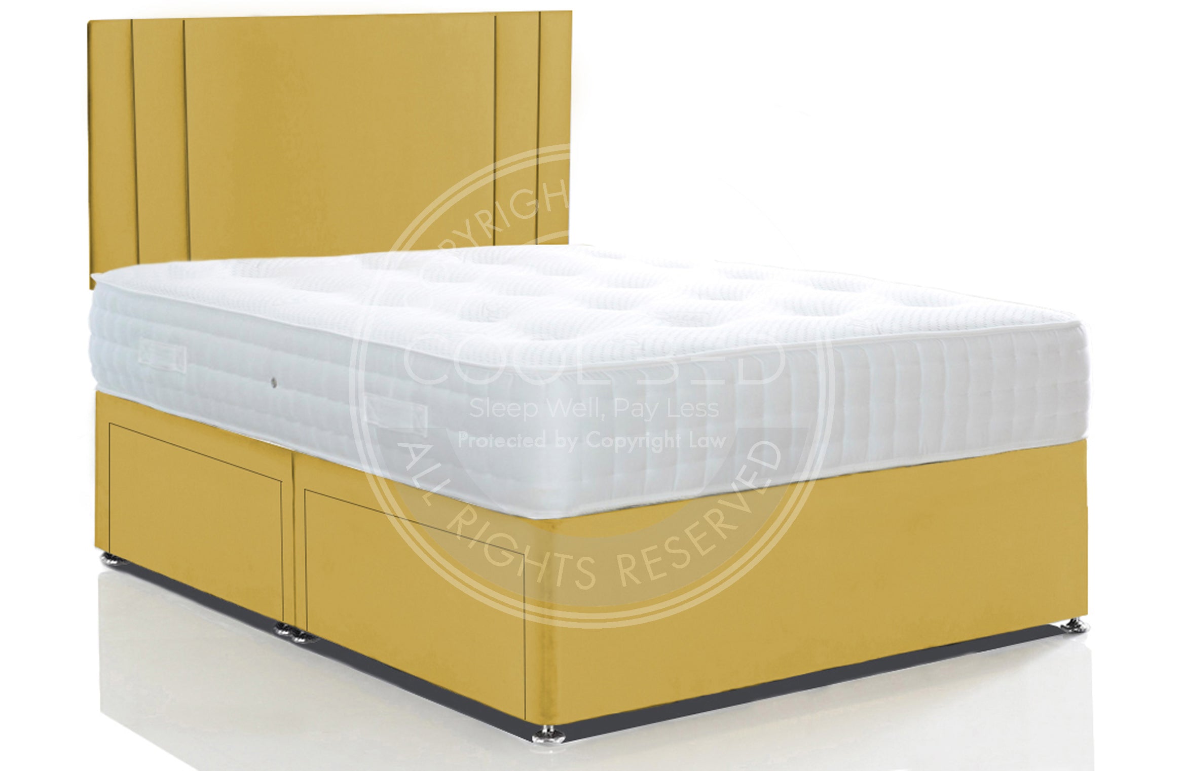 Divan Bed Base and Wispa Headboard